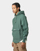 Champion Reverse Weave Boxy Anorak Hoodie Dark Green