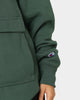 Champion Reverse Weave Boxy Anorak Hoodie Dark Green