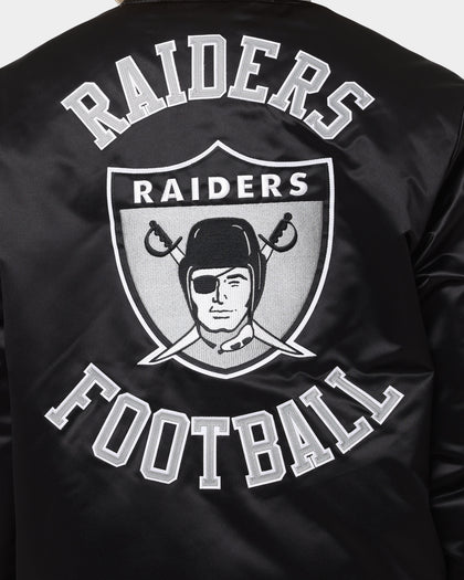 Mitchell & Ness Las Vegas Raiders Heavyweight Satin Jacket Black