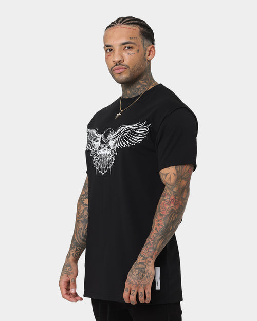 Saint Morta Bird Of Prey Lafayette T-Shirt Black/White
