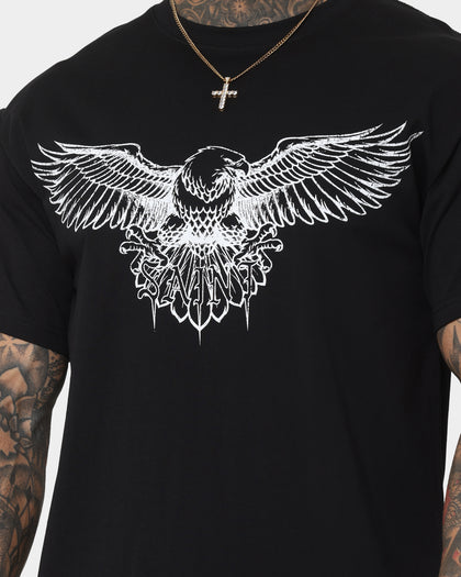 Saint Morta Bird Of Prey Lafayette T-Shirt Black/White
