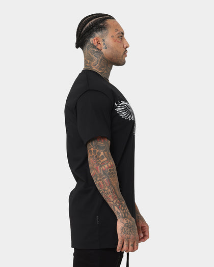 Saint Morta Bird Of Prey Lafayette T-Shirt Black/White