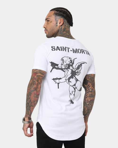Saint Morta Lil Uzi El Duplo Short Sleeve T-Shirt White/Black