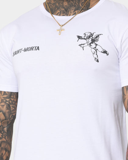 Saint Morta Lil Uzi El Duplo Short Sleeve T-Shirt White/Black