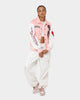 Loiter Human Varsity Jacket Pink