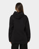 Calvin Klein Women's Woven Label Oversized Hoodie Ck Black/Bright White