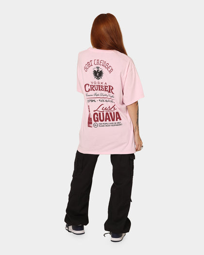Goat Crew Goat Crew X Vodka Cruiser Lush Guava Cruiser T-Shirt Pink