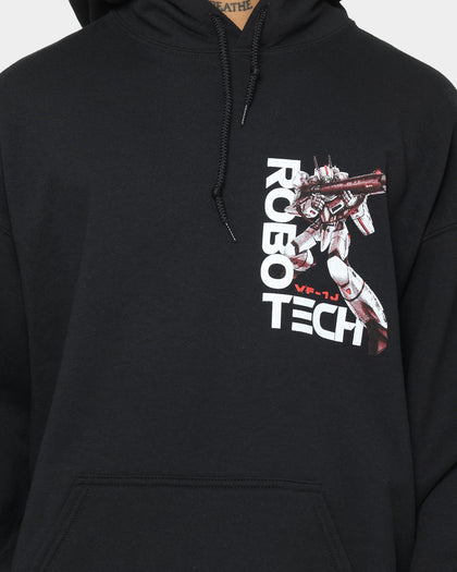 American Thrift X Robotech VF1J Hoodie Black
