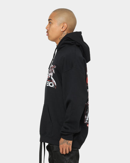 American Thrift X Robotech VF1J Hoodie Black