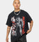 American Thrift X Robotech VFIJ Vintage T-Shirt Washed Black