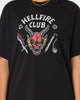 Goat Crew Goat Crew X Stranger Things Hellfire Club Vintage T-Shirt Washed Black