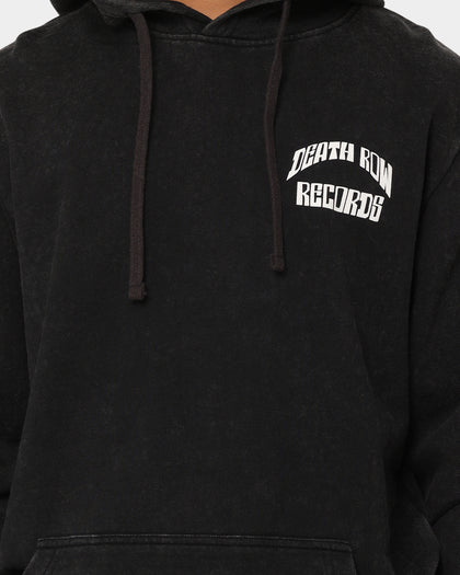Deathrow Records Still Smokin Sublimated Hoodie Black