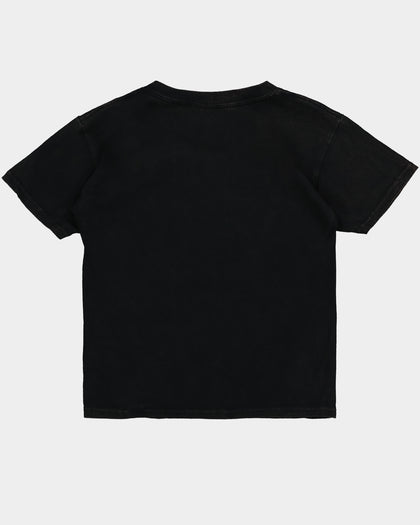 Shortie X Rugrats Kids' Reptar Vintage T-Shirt Black Wash