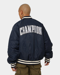 Champion Collegiate Heritage Letterman Jacket Navy