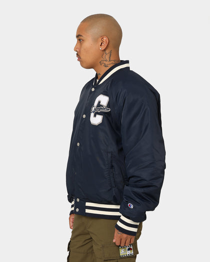 Champion Collegiate Heritage Letterman Jacket Navy