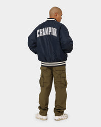 Champion Collegiate Heritage Letterman Jacket Navy