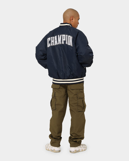 Champion Collegiate Heritage Letterman Jacket Navy