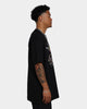 Rats Get Fat Tattoo Split Print T-Shirt Black