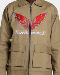 Homesick Formula Cargo Jacket Tan