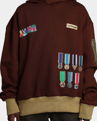 Homesick Honor Hoodie Brown