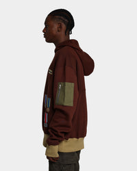 Homesick Honor Hoodie Brown