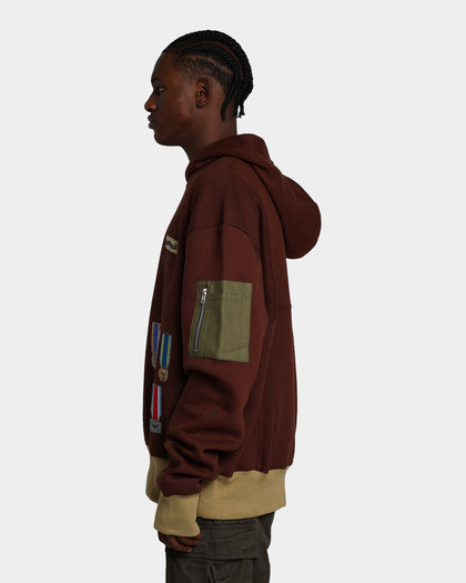 Homesick Honor Hoodie Brown