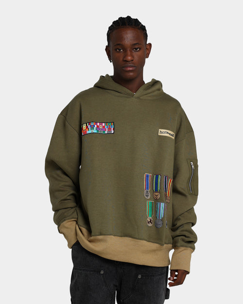 Homesick Honor Hoodie Olive