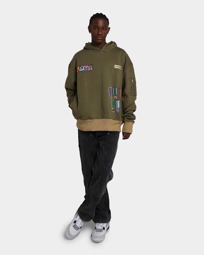 Homesick Honor Hoodie Olive