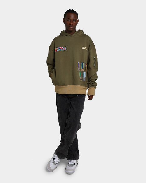 Homesick Honor Hoodie Olive