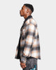 XXIII Sherpa Flannel Jacket Tan/Black