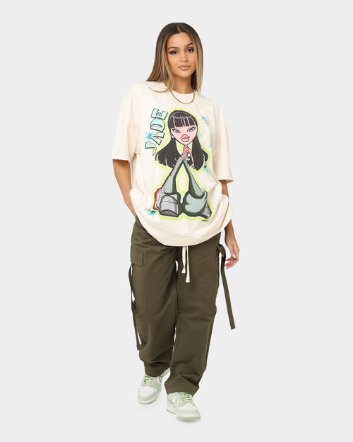 American Thrift X Bratz Jade Heavyweight Vintage T-Shirt Off White