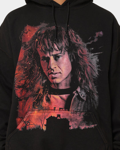 Goat Crew X Stranger Things Eddie Vintage Hoodie Black Wash