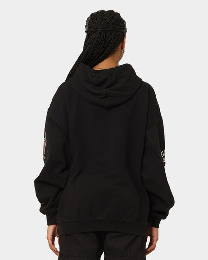 Goat Crew X Stranger Things Eddie Vintage Hoodie Black Wash