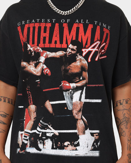 73Studio X Muhammad Ali Knock Out T-Shirt Black Wash