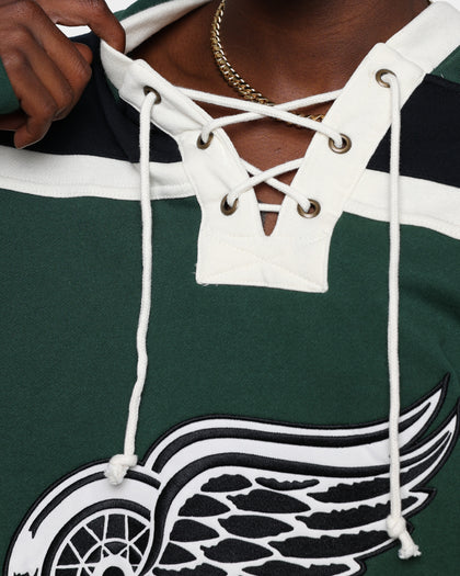 47 Brand Detroit Red Wings Superior Lacer Hoodie Dark Green