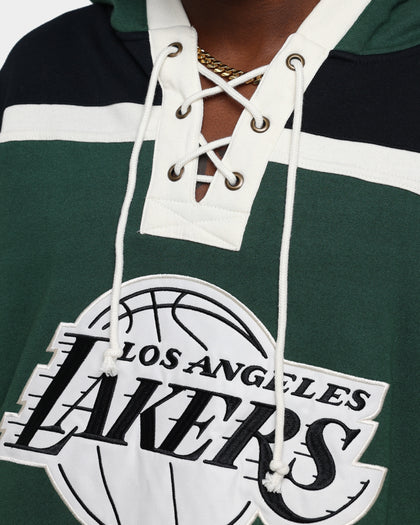 47 Brand Los Angeles Lakers Superior Lacer Hoodie Dark Green