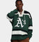 47 Brand Oakland Athletics Superior Lacer Hoodie Dark Green