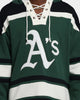 47 Brand Oakland Athletics Superior Lacer Hoodie Dark Green