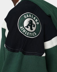47 Brand Oakland Athletics Superior Lacer Hoodie Dark Green