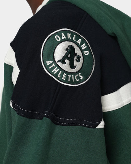 47 Brand Oakland Athletics Superior Lacer Hoodie Dark Green