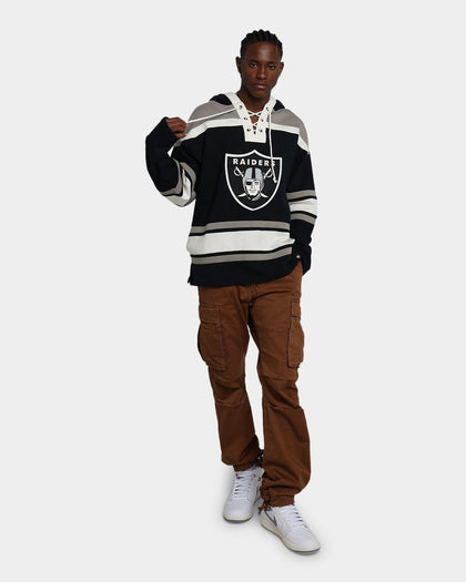47 Brand Las Vegas Raiders Superior Lacer Hoodie Jet Black/Grey