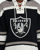 47 Brand Las Vegas Raiders Superior Lacer Hoodie Jet Black/Grey