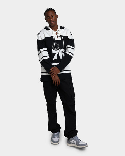 47 Brand Philadelphia 76ers Superior Lacer Hoodie Jet Black