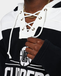 47 Brand LA Clippers Superior Lacer Hoodie Jet Black