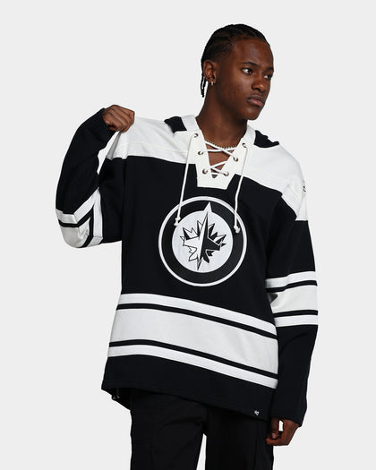 47 Brand Winnipeg Jets Superior Lacer Hoodie Jet Black
