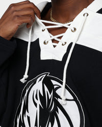 47 Brand Dallas Mavericks Superior Lacer Hoodie Jet Black