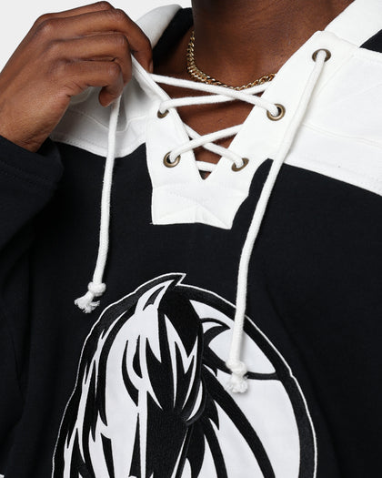 47 Brand Dallas Mavericks Superior Lacer Hoodie Jet Black