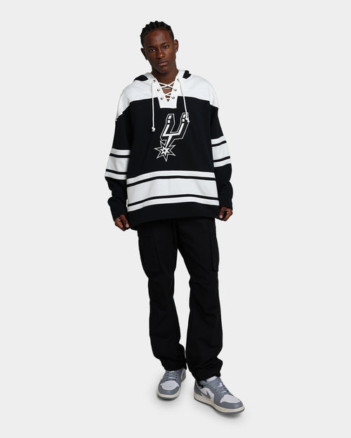 47 Brand San Antonio Spurs Superior Lacer Hoodie Jet Black