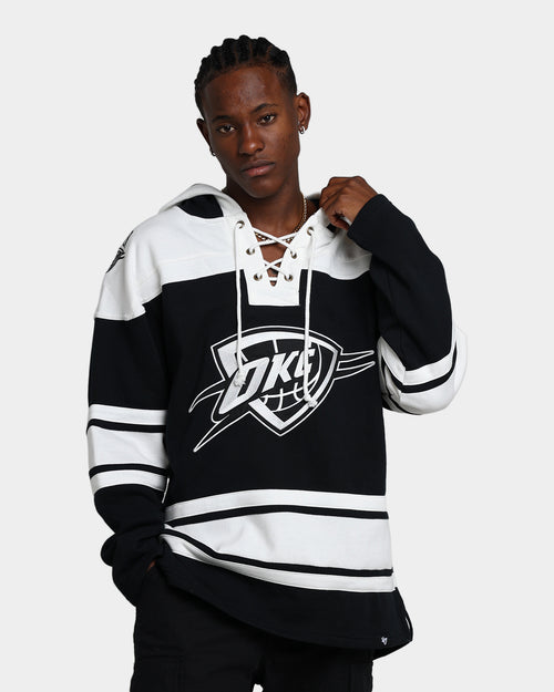 47 Brand Oklahoma City Thunder Superior Lacer Hoodie Jet Black