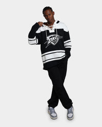 47 Brand Oklahoma City Thunder Superior Lacer Hoodie Jet Black